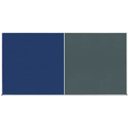 United Visual Products Enclosed Corkboard, 1 Door, 48"x36", 4" Fra UV3416-BRONZE-COBACC
